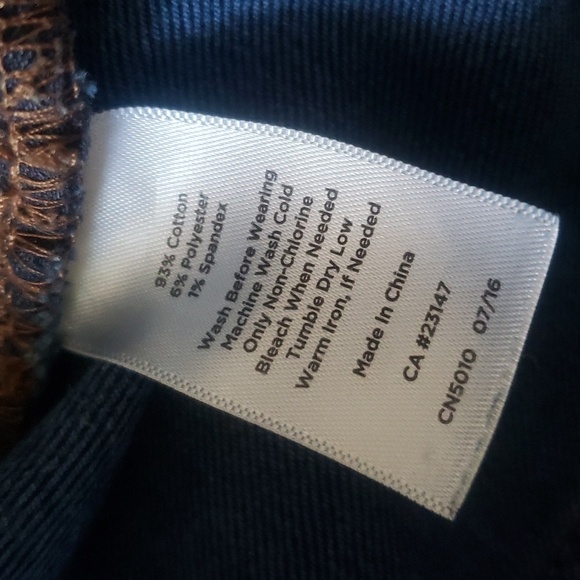 Talbots Flawless five pocket Straight Leg womens Jeans size 22W - Picture 6 of 6